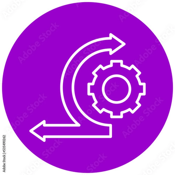 Obraz Agile Icon Style