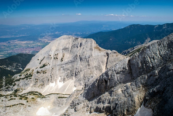 Obraz Koncheto and Vihren peak, Pirin, Bulgaria
