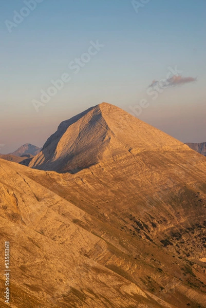 Obraz Koncheto and Vihren peak, Pirin, Bulgaria