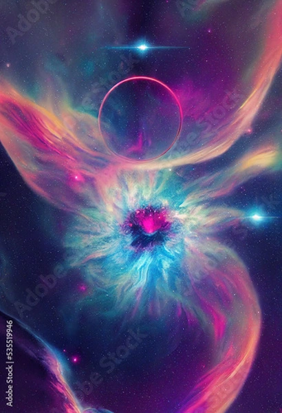 Fototapeta Abstract Space Art