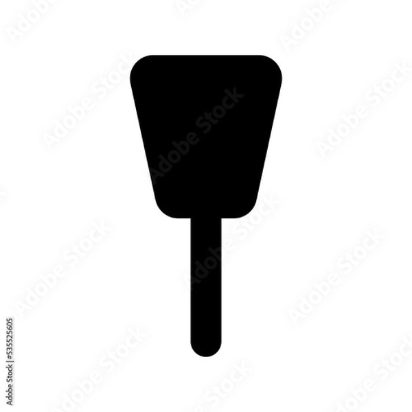 Fototapeta Spatula Flat Vector Icon
