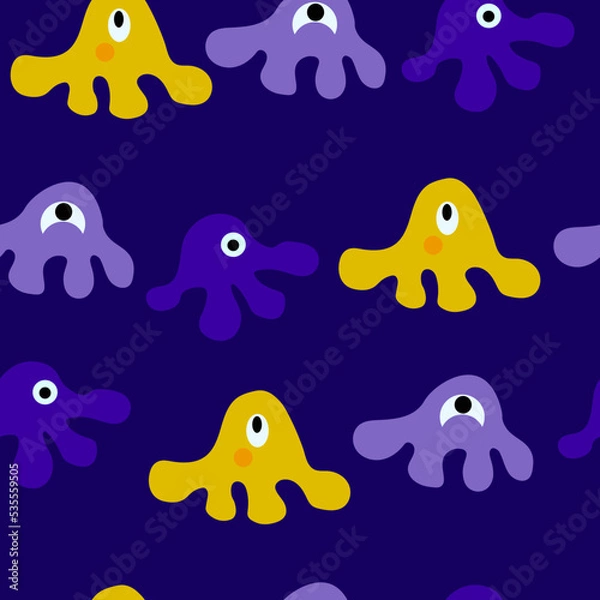 Obraz octopus pattern