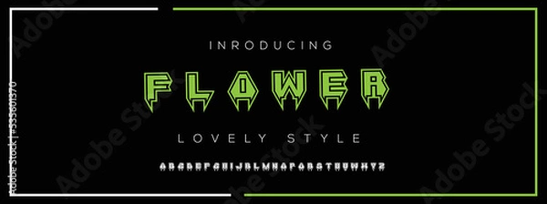 Fototapeta  Elegant alphabet letters font and number. Classic Lettering Minimal Fashion Designs. Typography modern serif fonts decorative vintage design concept. vector illustration