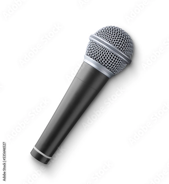 Obraz Microphone isolated