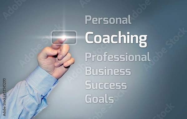 Fototapeta Virtual Touchscreen "Coaching"