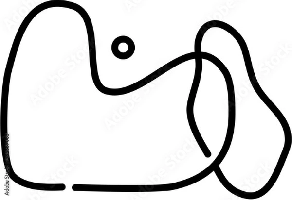 Obraz Abstract Shape art