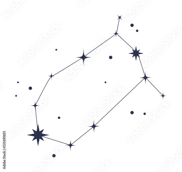 Obraz gemini constellation astrological