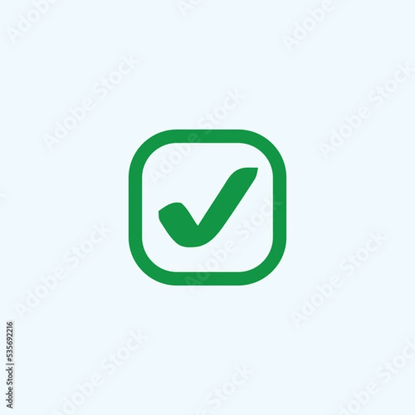 Obraz check mark icon