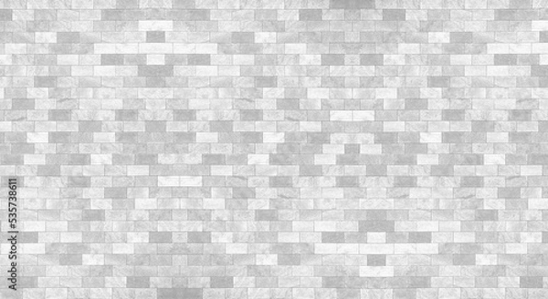 Fototapeta 質感のあるグレーの高級タイルブロック　背景素材