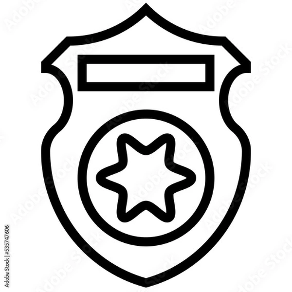 Obraz Police icon