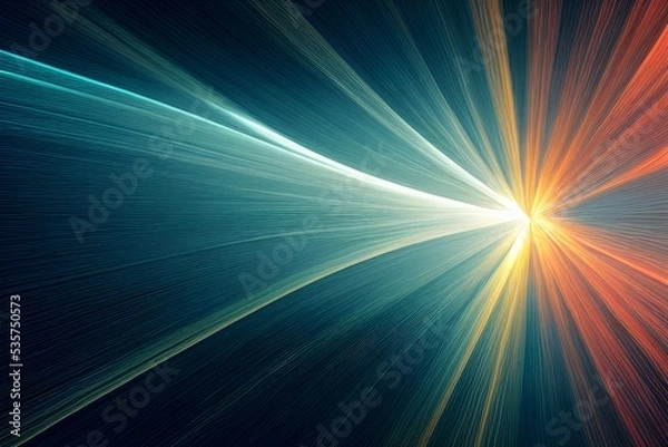 Obraz Brilliant colorful backgrounds. Light. Fibres. Energy. 