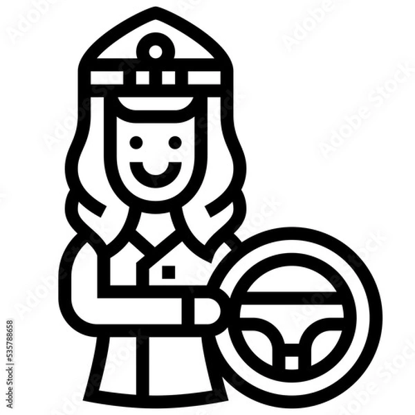 Fototapeta driver icon