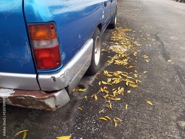 Obraz car on the road