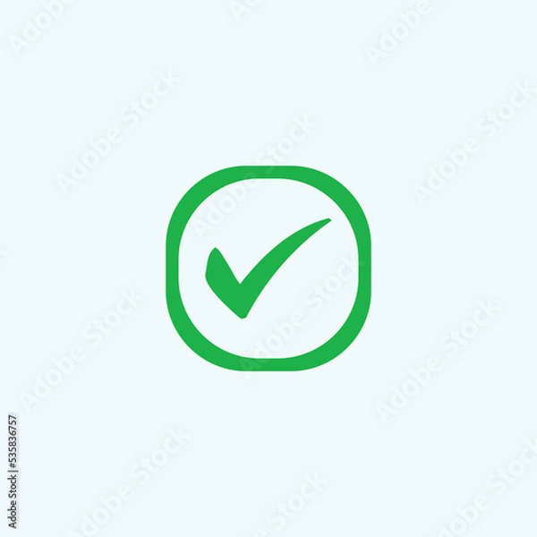 Obraz check mark icon