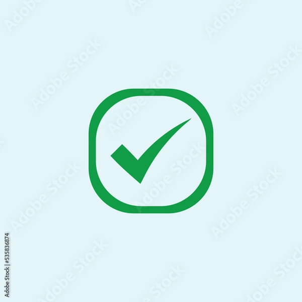 Obraz check mark icon