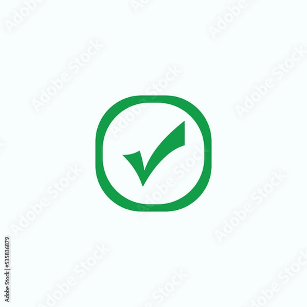 Obraz check mark icon