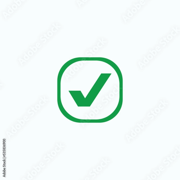 Obraz check mark icon