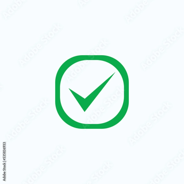 Obraz check mark icon