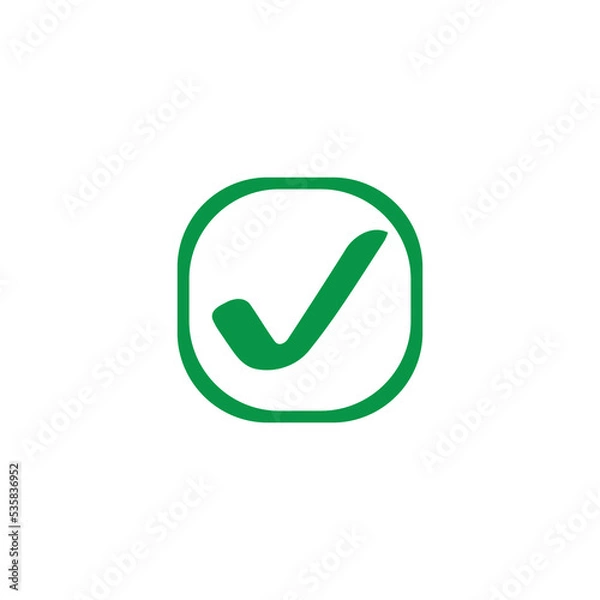 Obraz check mark icon