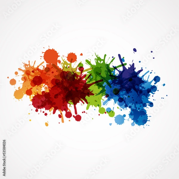 Fototapeta paint background design