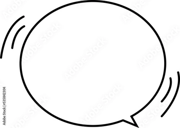 Obraz white speech bubbles on transparent background . chat box or chat vector square and doodle message or communication icon Cloud speaking for comics and minimal message dialog