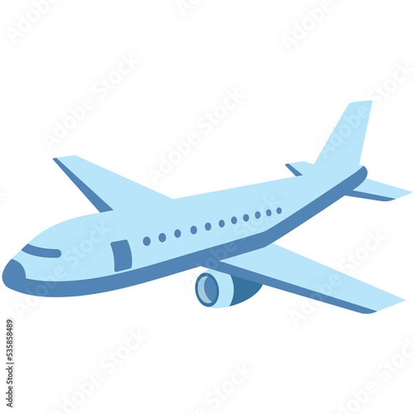 Fototapeta airplane vector