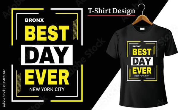 Fototapeta American NYC Typography T shirt Design vector and illustration. USA vintage graphic new York tee and tshirt