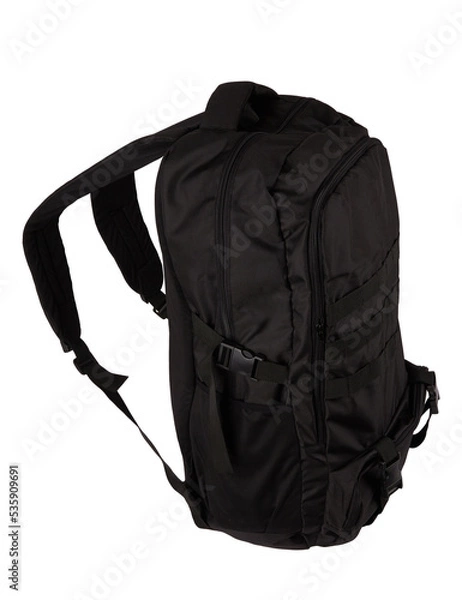 Fototapeta Backpack on white