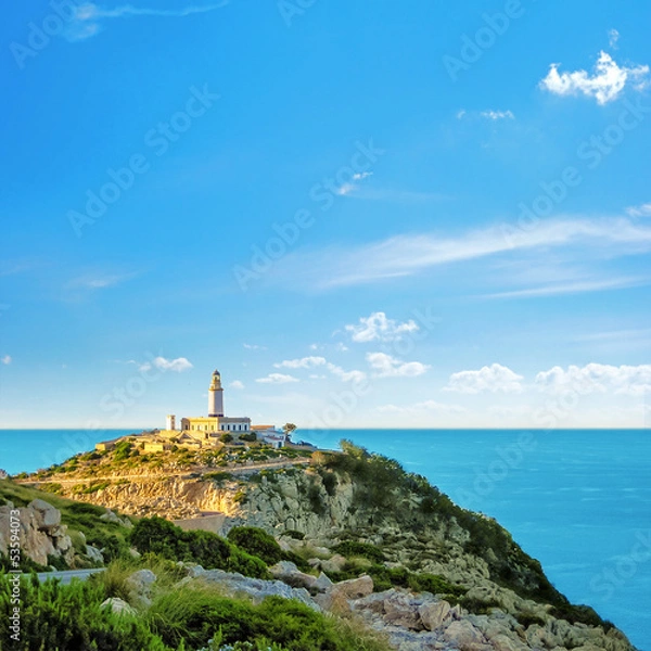 Fototapeta Lighthouse at Cap de Formentor, Majorca