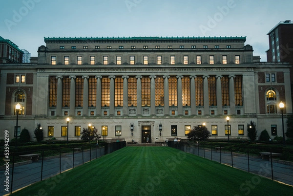 Fototapeta Architecture at Columbia University, New York, New York