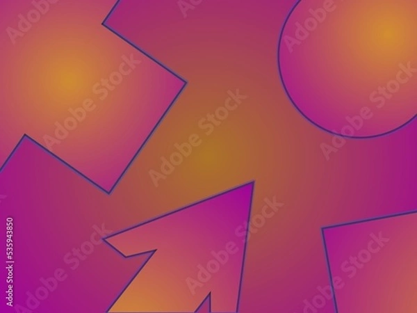 Fototapeta abstract background with arrows