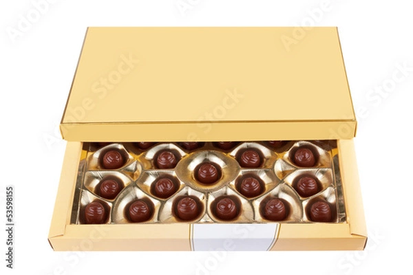 Obraz Box with chocolates