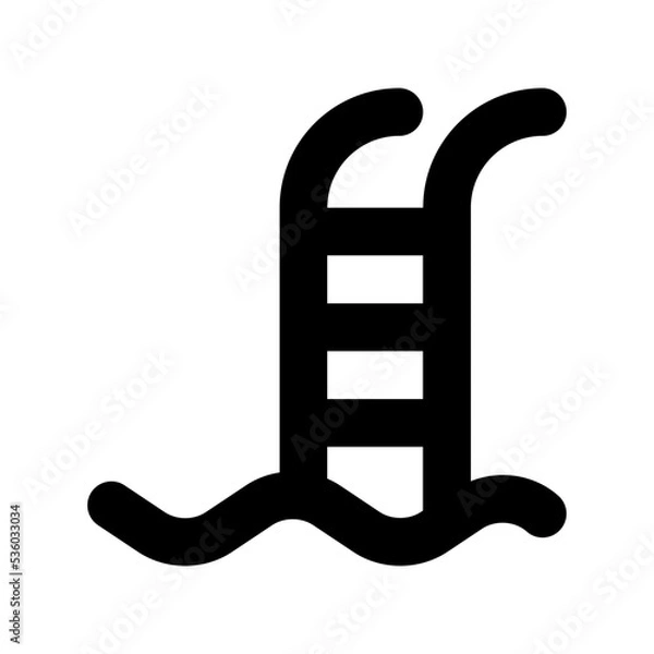 Obraz Swimming Pool Vector Icon