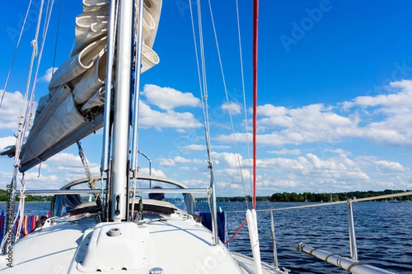 Obraz Berlin, Wannsee, Segelboot