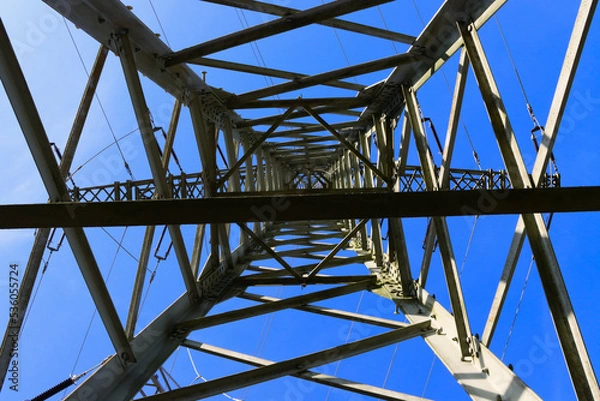 Obraz Strommast von unten