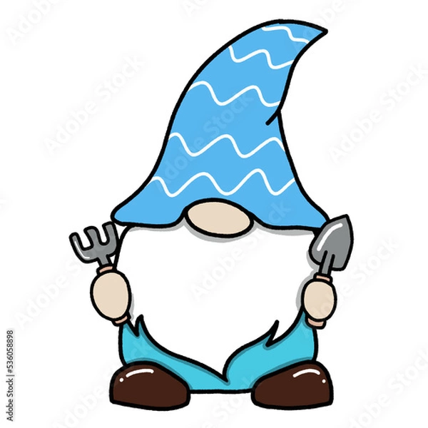 Obraz Gardener gnome