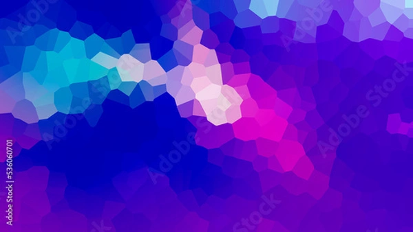 Fototapeta Abstract gradient crystalized background. Abstract gradient geometric background. Colorful geometric abstract pattern. 