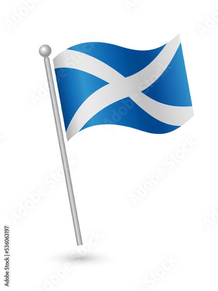 Obraz Scotland national flag