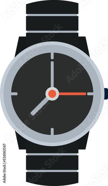 Obraz Watch icon vector in white background, Clock icon vector
