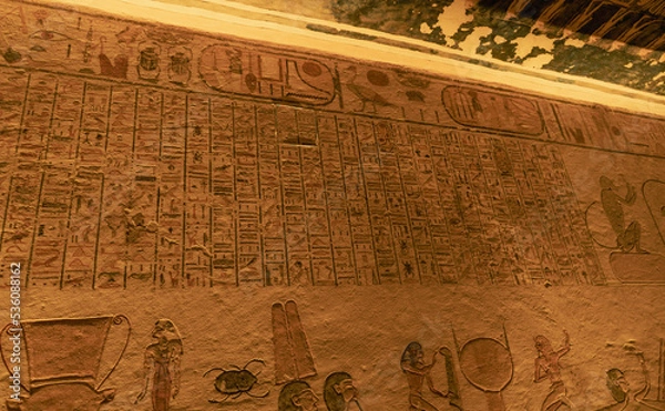 Obraz The ancient Egyptian civilization is one of the oldest in history, dating back to around 3100 BC. For over two millennia, Egypt was ruled by a succession of powerful dynasties