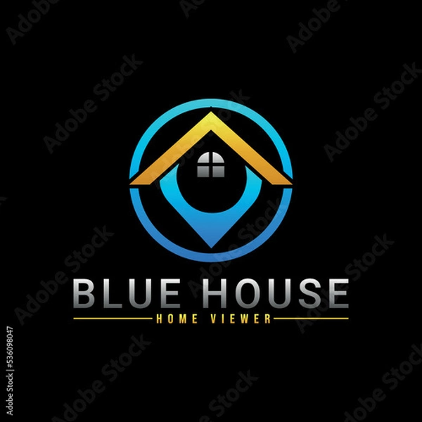 Obraz Real Estate Logo Design Template