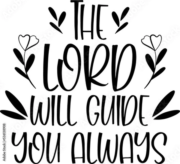 Obraz Jesus and Bible Verse religious Lettering t-shirts design