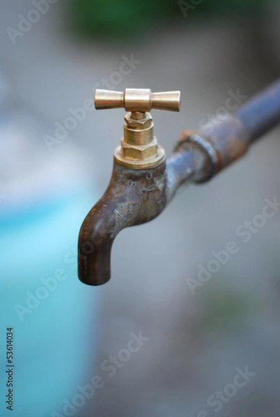 Obraz Water faucet