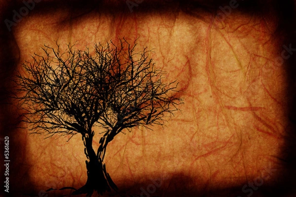Fototapeta Grunge Tree design