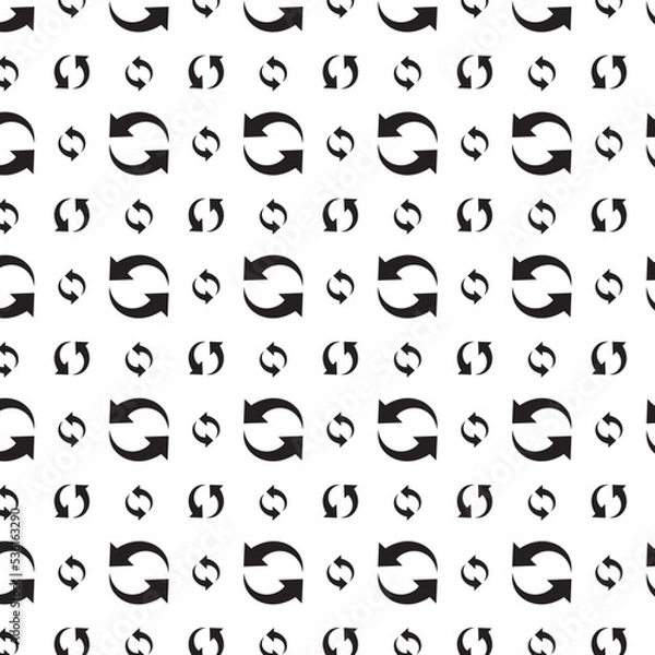 Fototapeta seamless pattern Design, Abstract Pattern Design, Arrow Vector Background, Vector Illustration