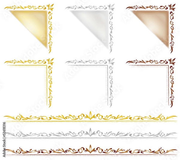 Obraz バロック様式のフレーム