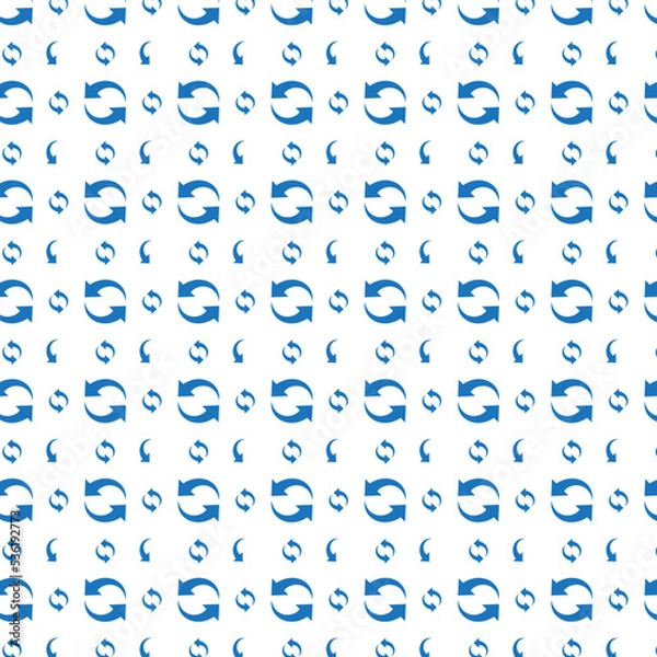 Fototapeta abstract background. Blue Abstract Pattern Design, Arrow Vector Background, Vector Illustration