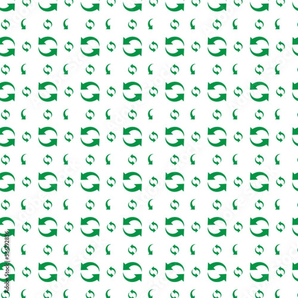 Fototapeta Green Abstract Pattern Design, Arrow Vector Background, Vector Illustration