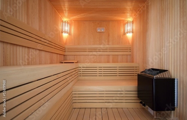Obraz Empty sauna