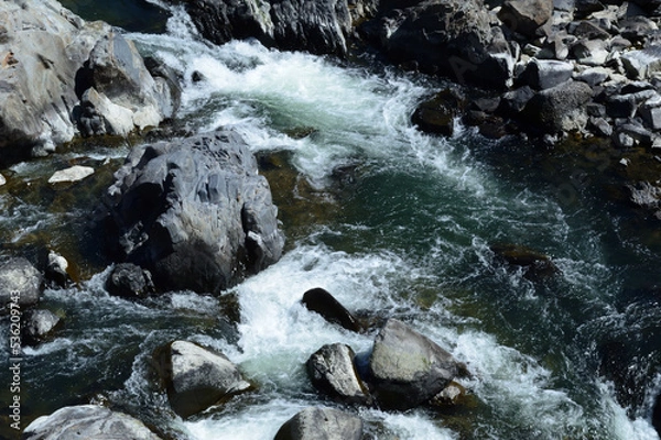 Obraz Clear stream flowing in the mountains